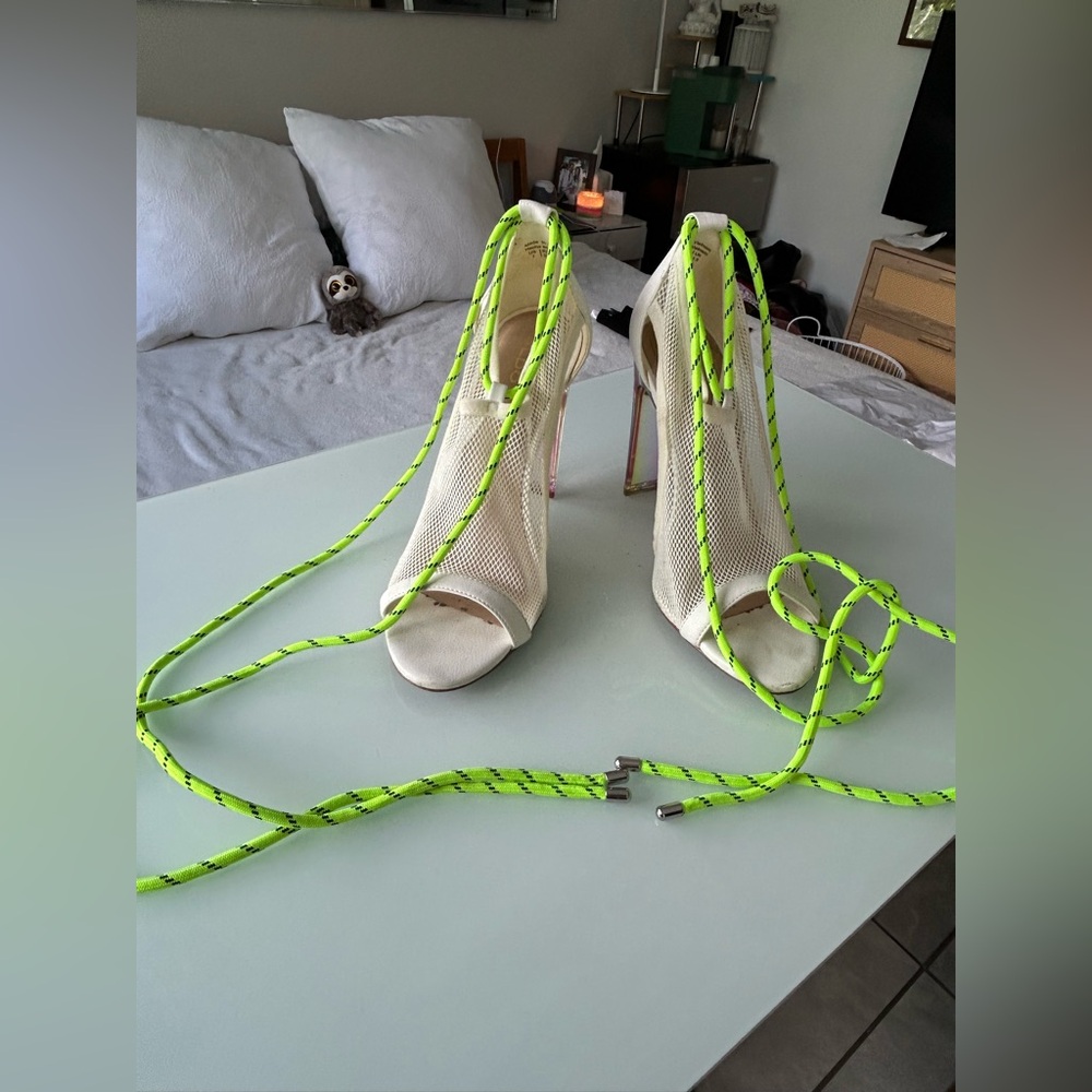 ALDO Funky Strap-Up Heels